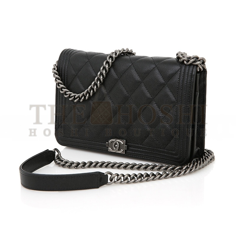 Ch**el LEBOY WALLET ON CHAIN WOC AP1117 (19*12*3.5cm) Master Quality