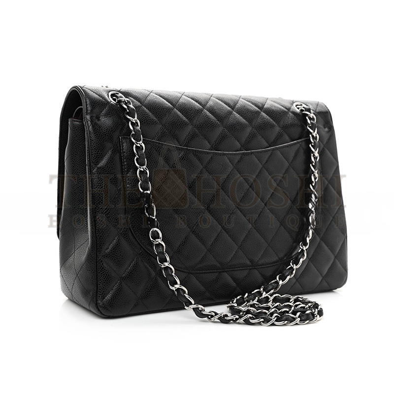 Ch**el CAVIAR QUILTED MAXI DOUBLE FLAP 1167370 (33*24*9cm) Master Quality