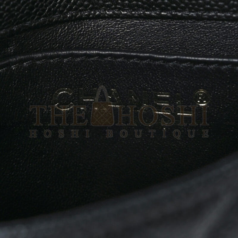 Ch**el CAVIAR QUILTED MINI SWEETHEART FLAP 1337872 (18*13*6cm) Master Quality