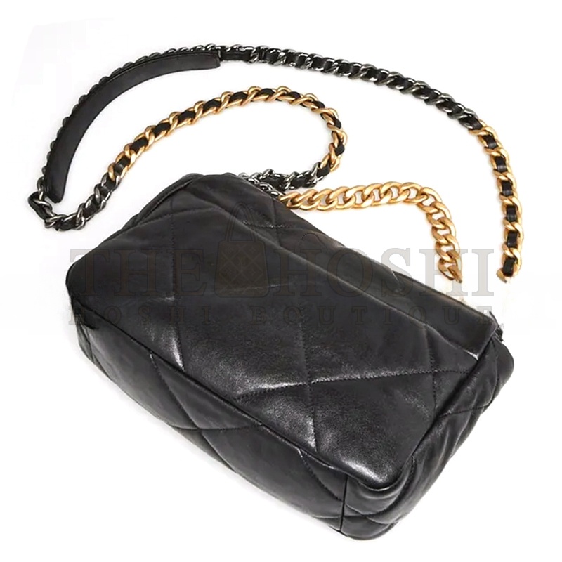Ch**el GOATSKIN QUILTED MEDIUM 19 FLAP 1139300 (26*16*8cm) Master Quality