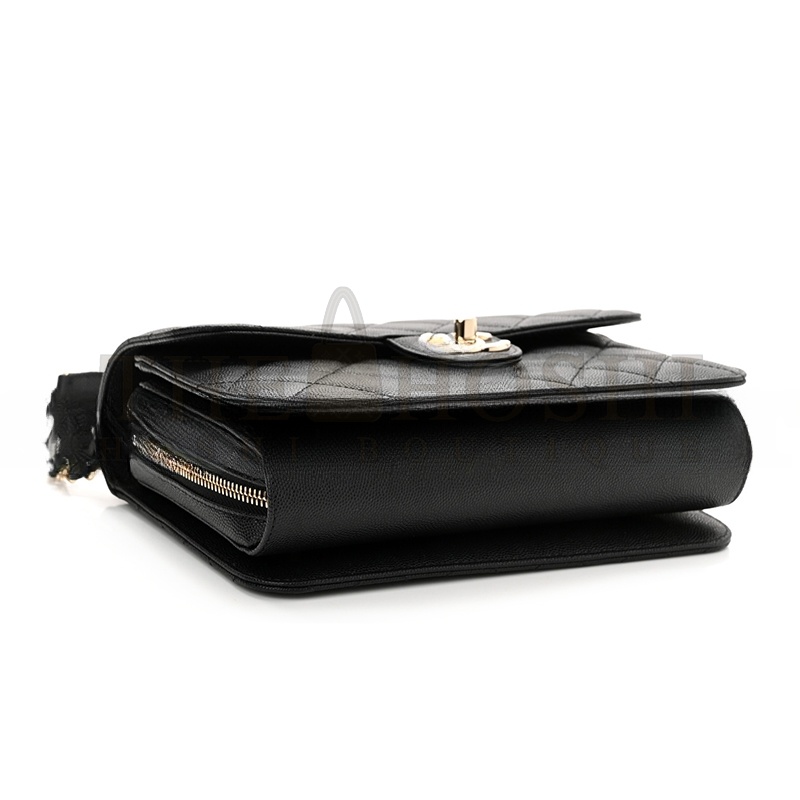 Ch**el CAVIAR QUILTED LARGE LIKE A WALLET FLAP AS3003 (22*16*8cm) Master Quality