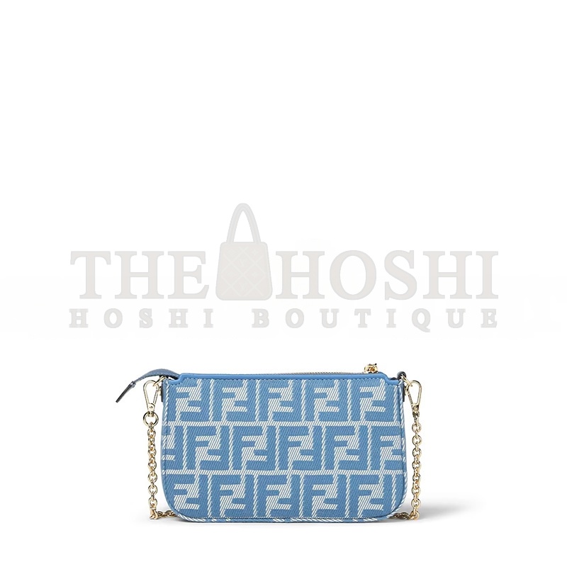 F**di BAGUETTE POUCH 8BS073AUNJF1SKL (20*12*3cm) Master Quality