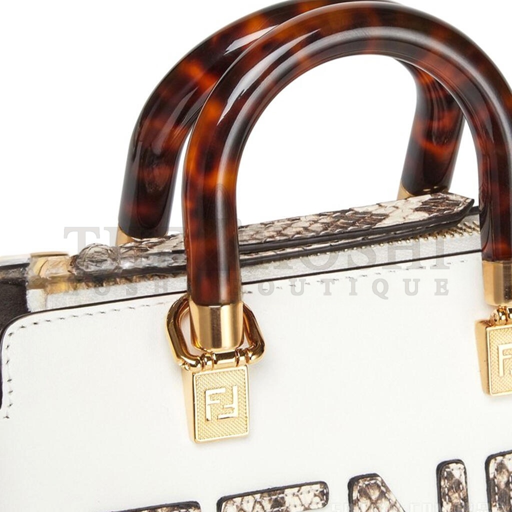 F**di BY THE WAY BOSTON MINI HANDBAG 8BS067AHN5F1JU5 (20*12*9cm) Master Quality