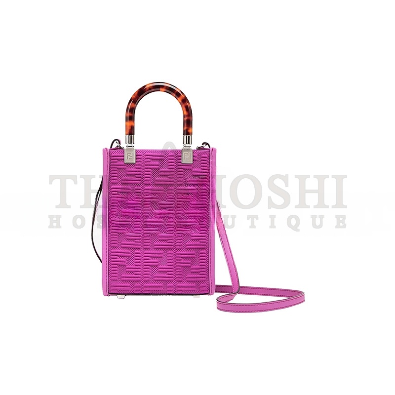 F**di MINI SUNSHINE SHOPPER TOTE 8BS051AGY0F037T (18*14.5*6cm) Master Quality