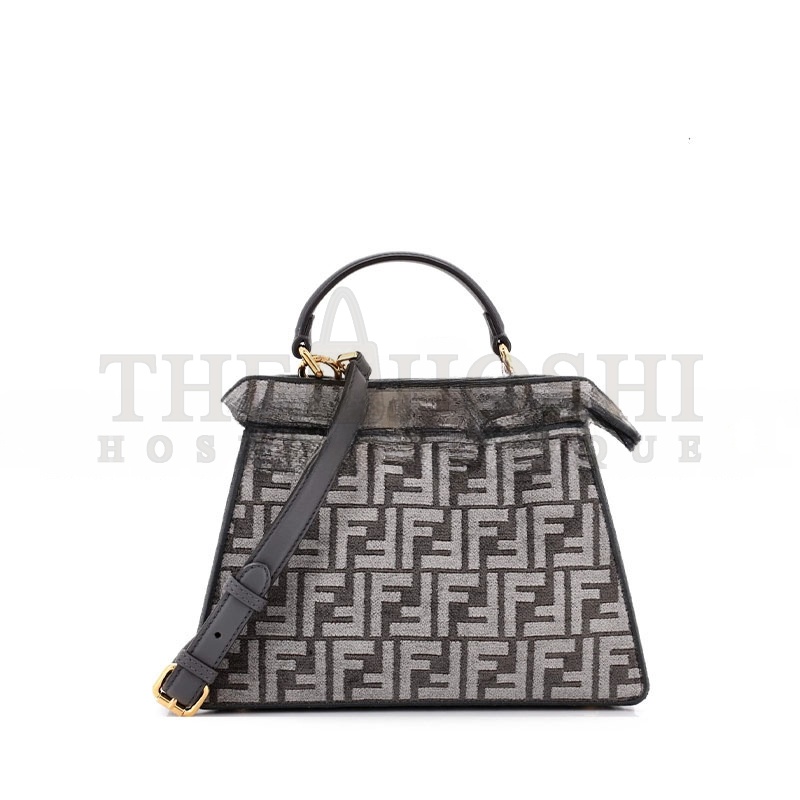 F**di PEEKABOO ISEEU BAG ZUCCA TAPESTRY SMALL (28*20*11cm) Master Quality