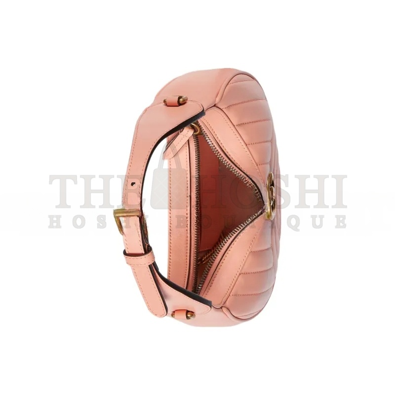 Gvc*1 GG MARMONT HALF-MOON-SHAPED MINI BAG 699514 (21.5*11*5cm) Master Quality