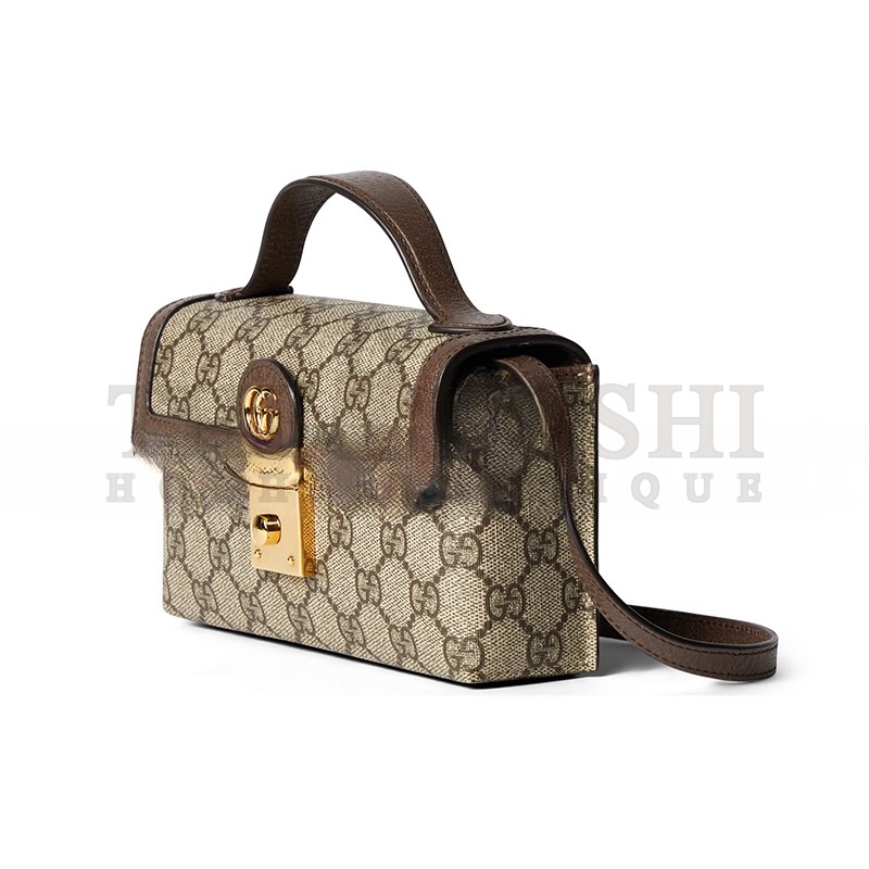 Gvc*1 OPHIDIA MINI TOP HANDLE BAG 772314 (18*10*5cm) Master Quality