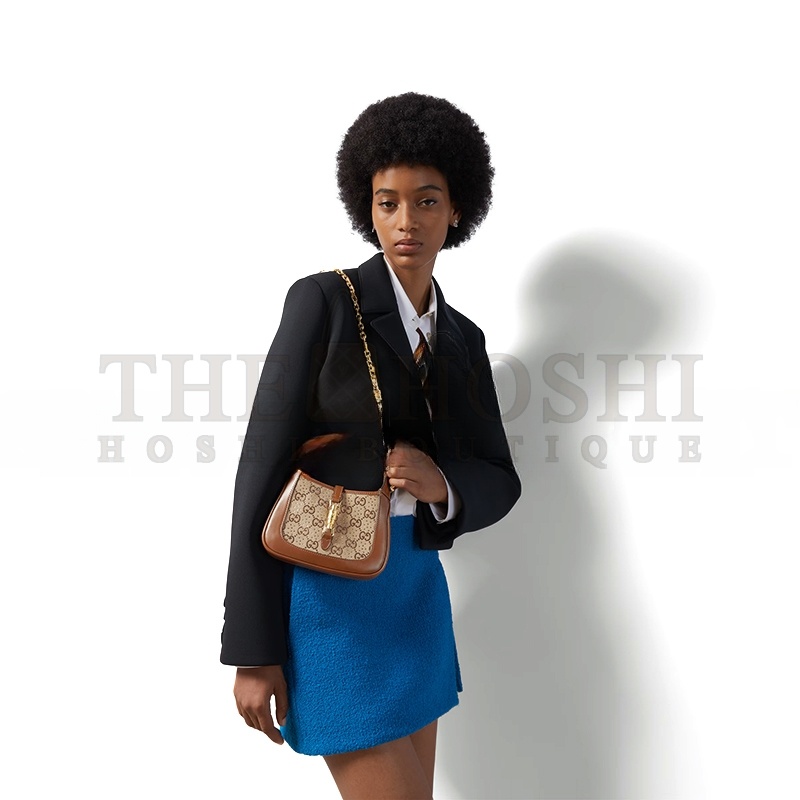 Gvc*1 JACKIE 1961 CRYSTALS MINI BAG ‎675799 (19*13*3cm) Master Quality