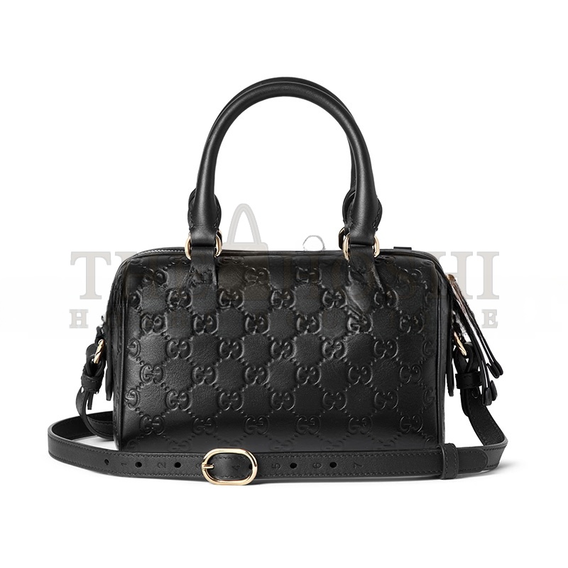 Gvc*1 GG EMBLEM SMALL BOSTON BAG 848889 (20.5*14*11.5cm) Master Quality