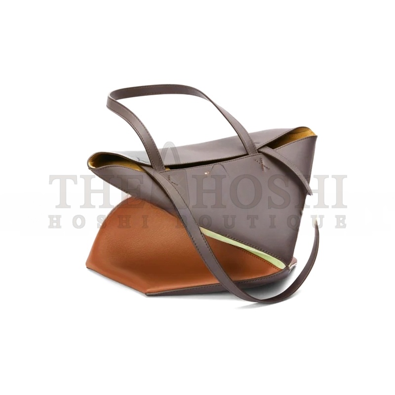 L0ew* MEDIUM PUZZLE FOLD TOTE IN CALFSKIN AND SUEDE A779G50X73 (25.5*31.5*14.5cm) Master Quality