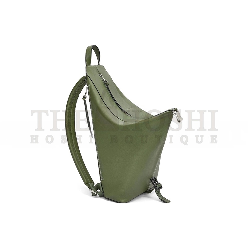 L0ew* CONVERTIBLE GREEN BACKPACK B777W22X01 (41*24*16cm) Master Quality