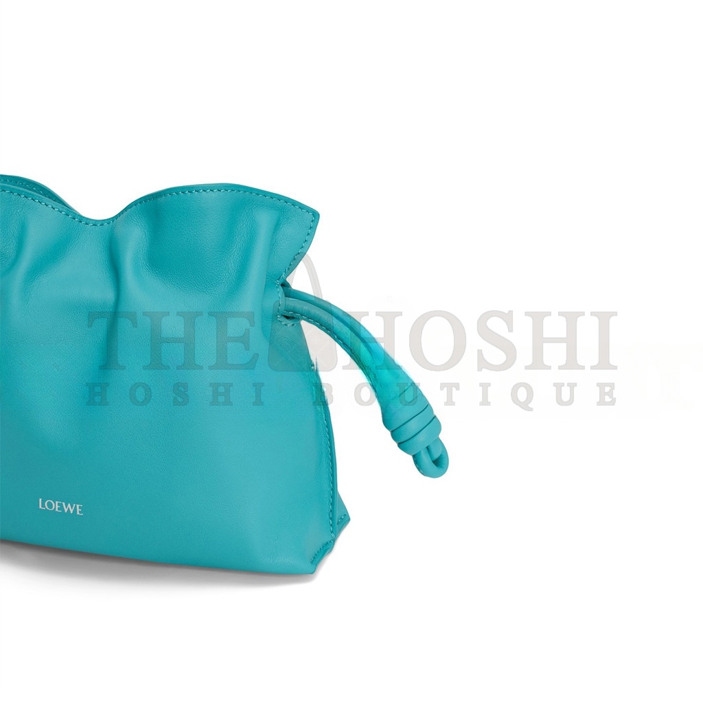 L0ew* MINI FLAMENCO CLUTCH IN NAPPA CALFSKIN 0011182128 (23.9*18*9cm) Master Quality