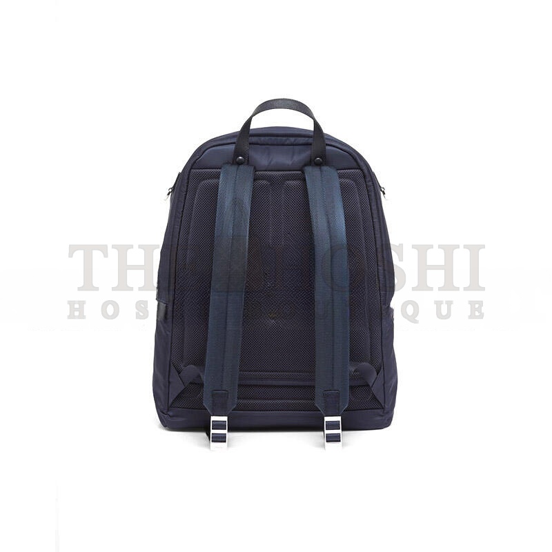Pra*a RE-NYLON AND SAFFIANO LEATHER BACKPACK 2VZ048 (43.5*31*20cm) Master Quality