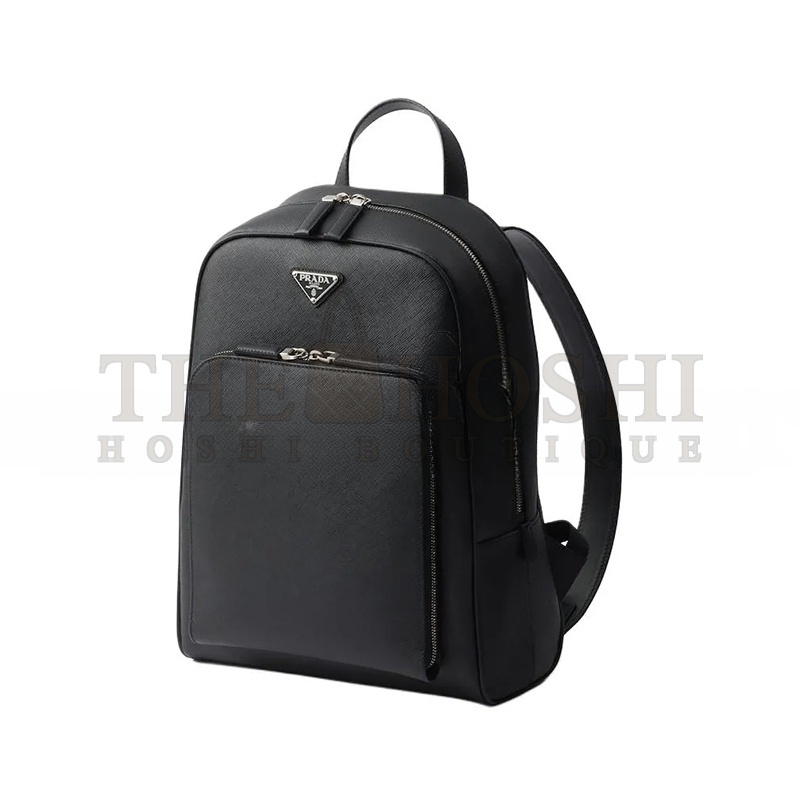 Pra*a SAFFIANO LEATHER BACKPACK 2VZ102 (28*40.5*12cm) Master Quality