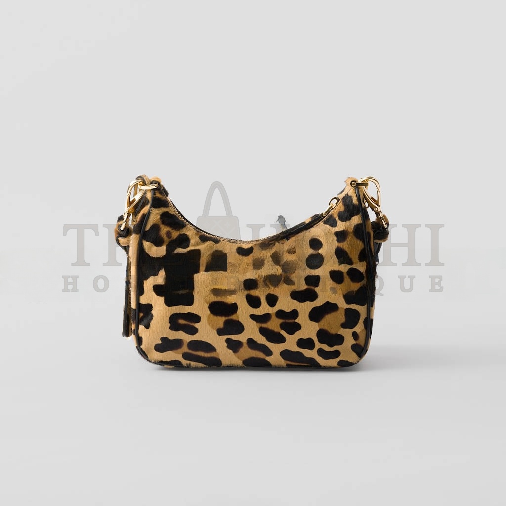 Pra*a RE-EDITION PRINTED LEATHER MINI-BAG 1BC204 (22*18*6cm) Master Quality