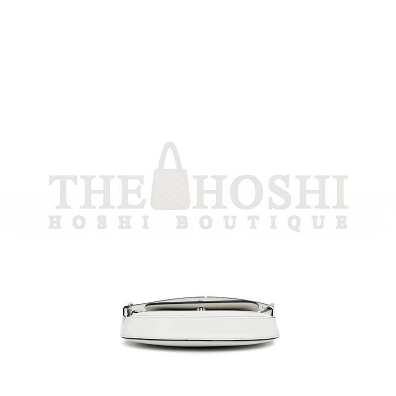 Pra*a WHITE Pra*a MINI SPAZZOLATO CLEO CROSSBODY BAG 1BH188 (17*14.5*3cm) Master Quality