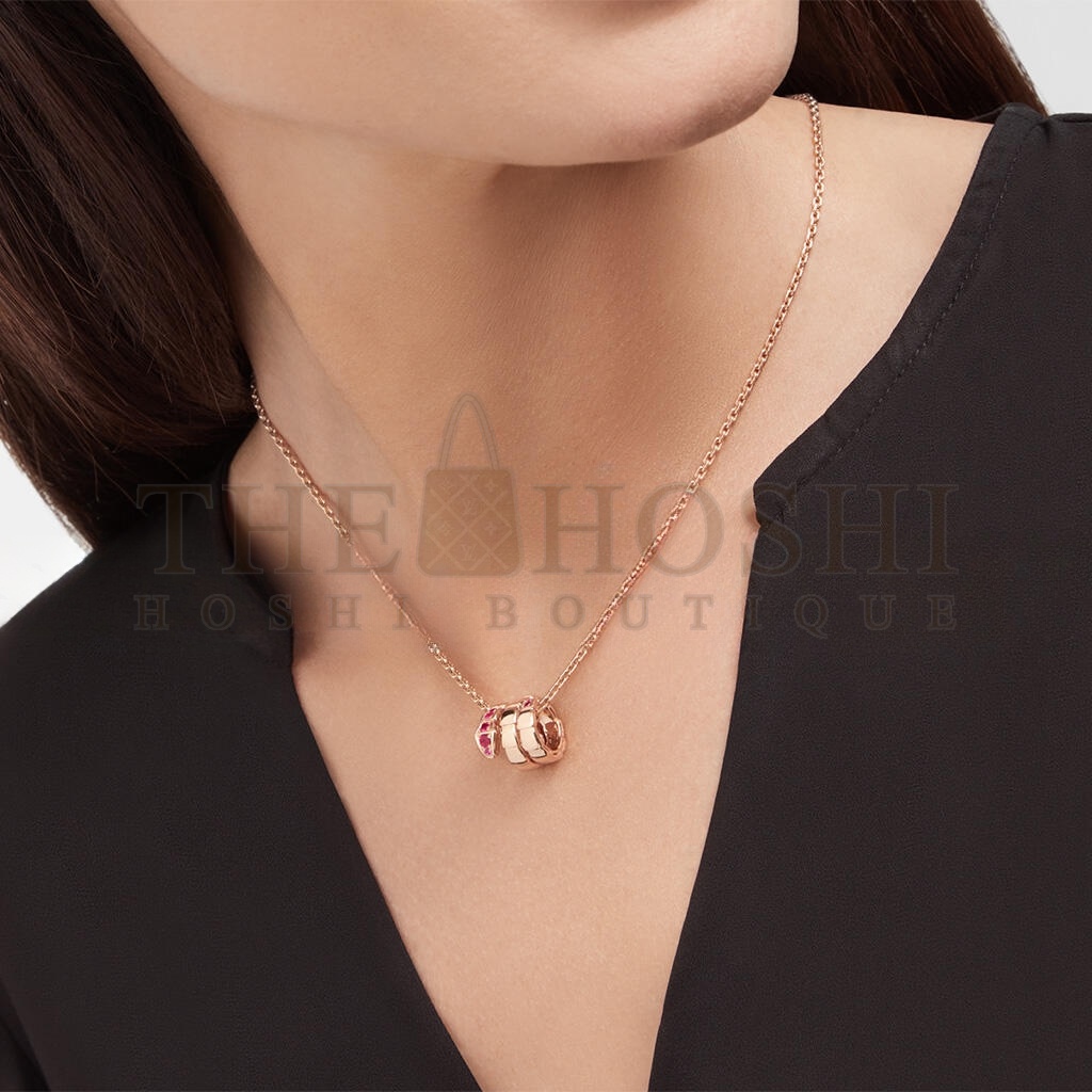 Bv1g*ai SERPENTI NECKLACE 358888 Master Quality