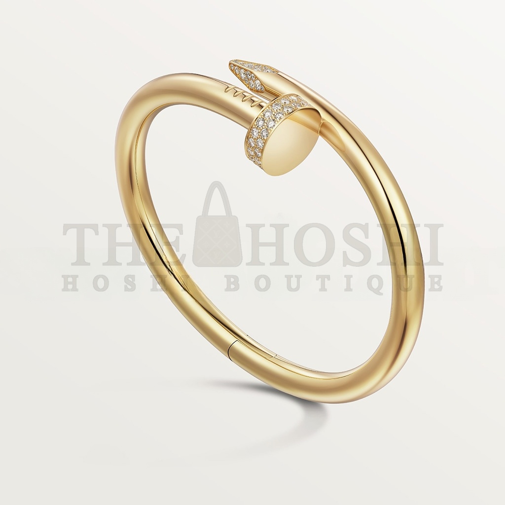 Ca*t1er  JUSTE UN CLOU BRACELET, MEDIUM MODEL N6721517 Master Quality