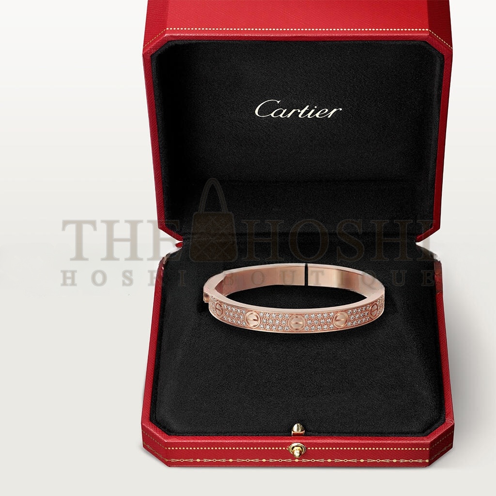 Ca*t1er  LOVE BRACELET, D1am0nd-PAVED N6036917 Master Quality