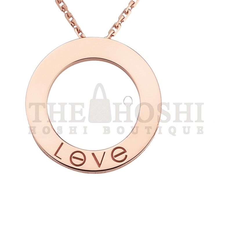 Ca*t1er LOVE NECKLACE B7014400 Master Quality