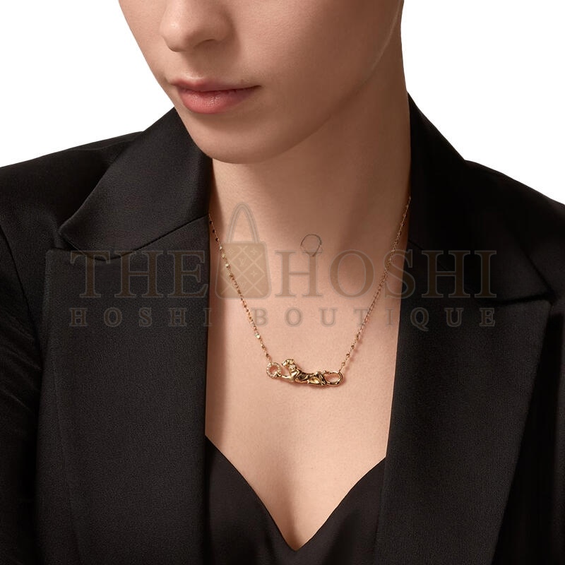 Ca*t1er PANTHÈRE DE Ca*t1er PENDANT, D1am0ndS B7224737 Master Quality