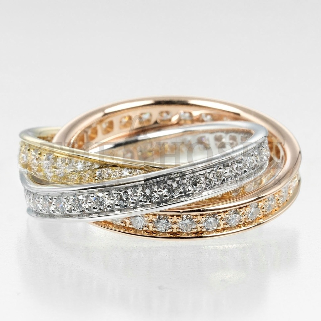 Ca*t1er TRINITY RING B4075100 Master Quality