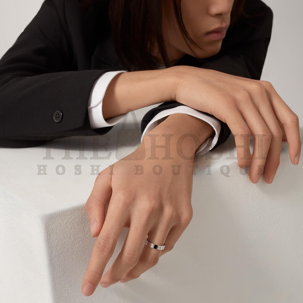 Ca*t1er  LOVE WEDDING BAND, 1 D1am0nd  B4050500 Master Quality