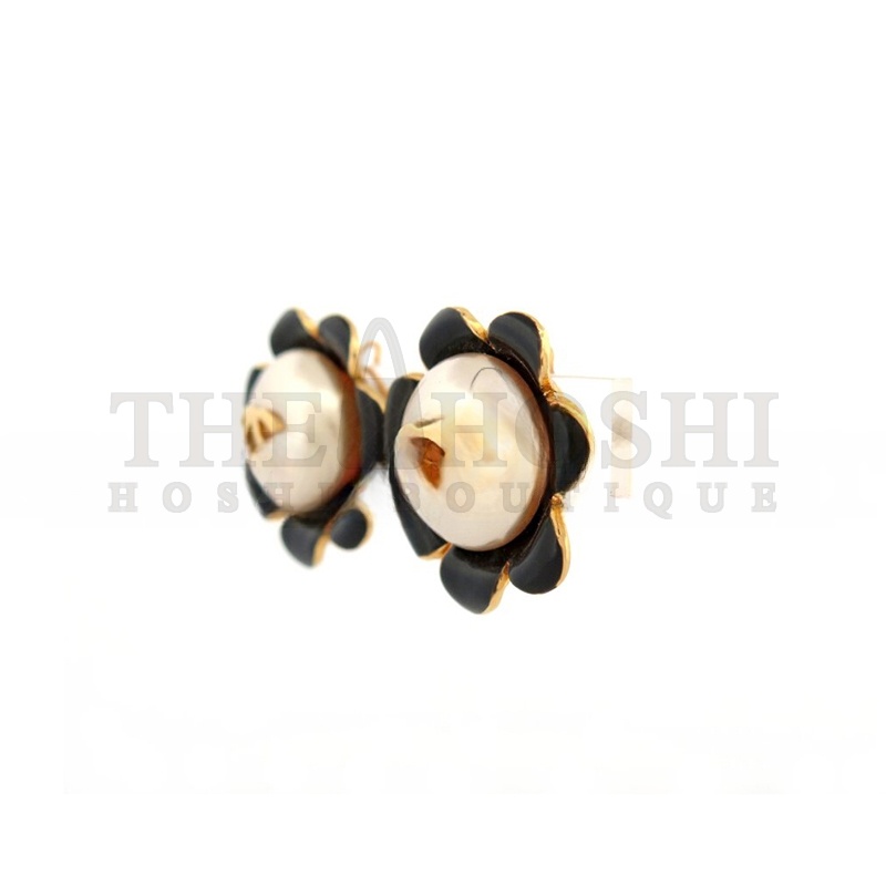 Ch**el CAMELLIA PEARL EARRINGS Master Quality