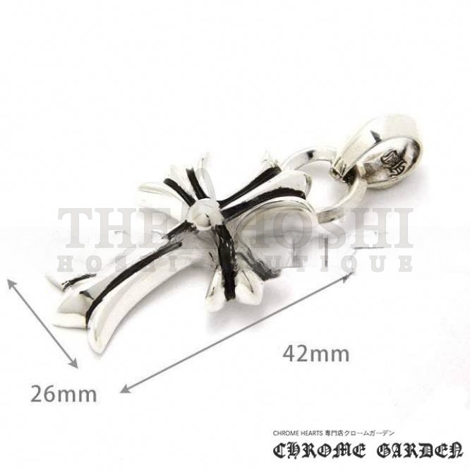 Ch*0me He**ts SMALL CROSS PENDANT Master Quality