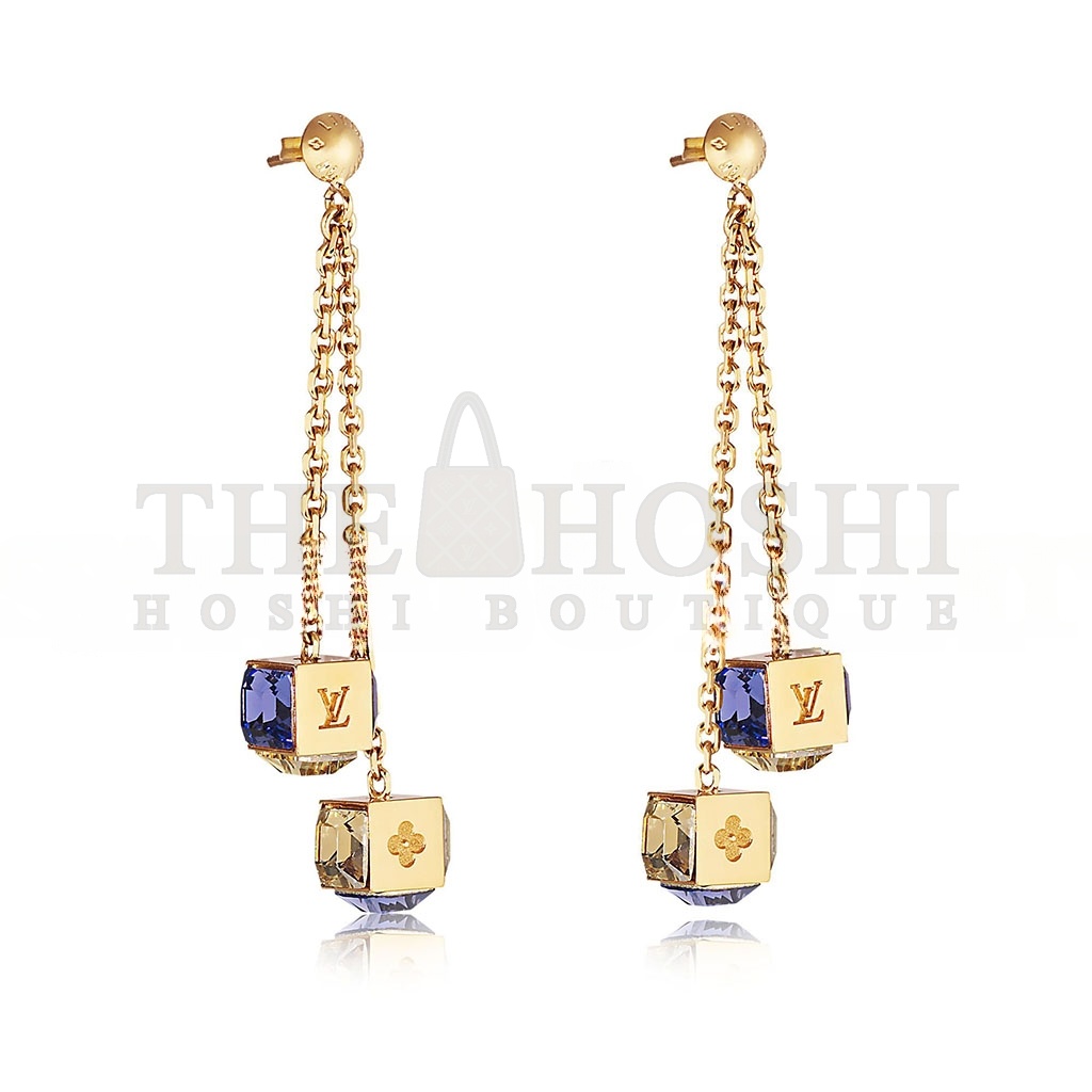 L0vis Vvtt0n GAMBLE METAL EARRINGS GOLD M66059 Master Quality