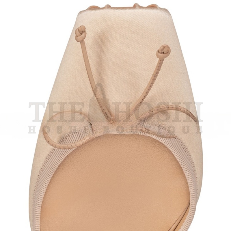 Chr1st1an LOUBOUTIN CASSIA LACE UP 100 MM STRAPPY PUMPS CREPE SATIN 1250498N295 Master Quality