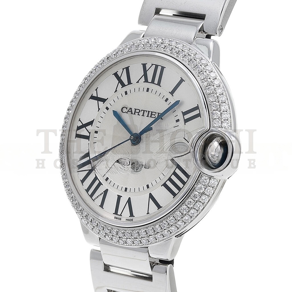 Ca*t1er BALLON BLEU DE 42MM SILVER MEN