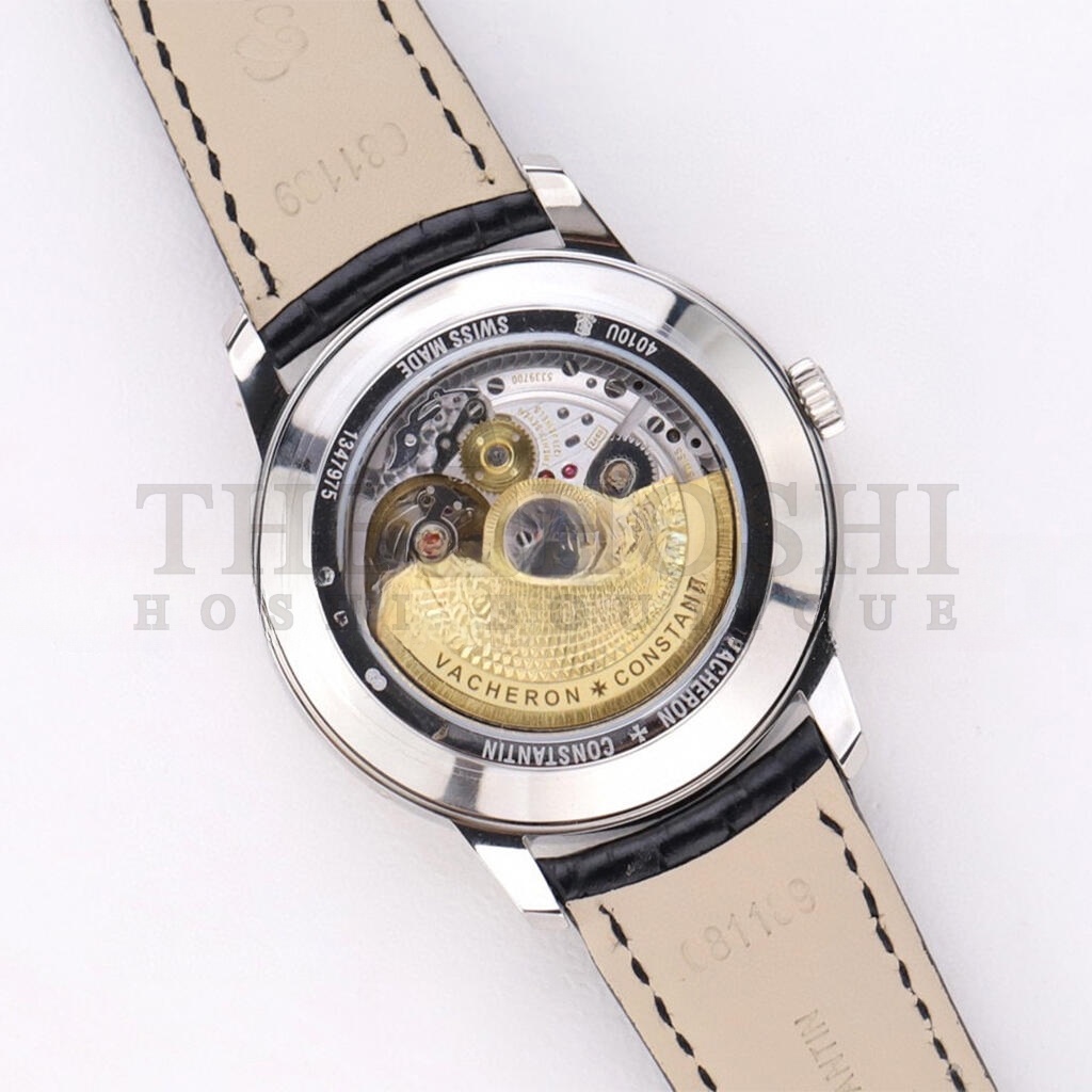 VACHERON C0nstan1n PATRIMONY MOON PHASE RETROGRADE DATE 42.5 MM WATCH 4010U/000G-B330 Master Quality